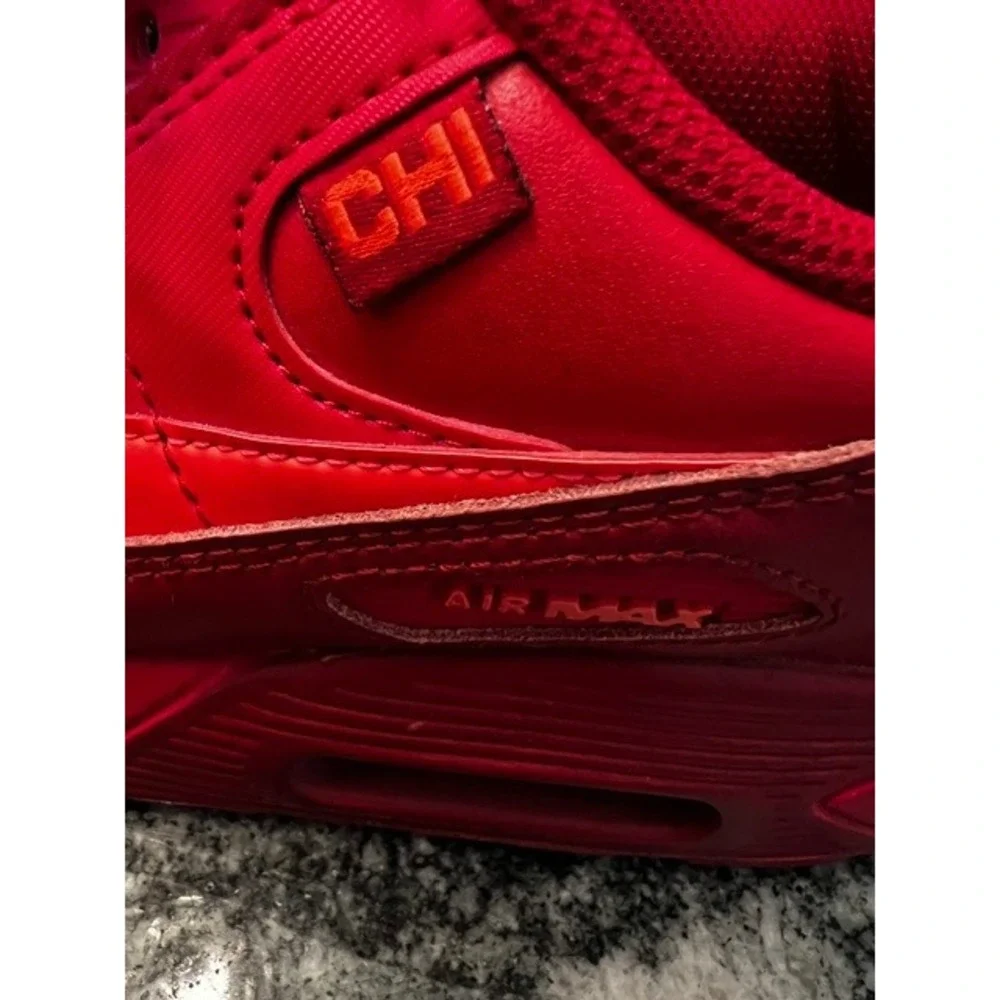 Nike Air Max 90 Chicago City Pack Mens University Red CQ4987-600 Sneakers